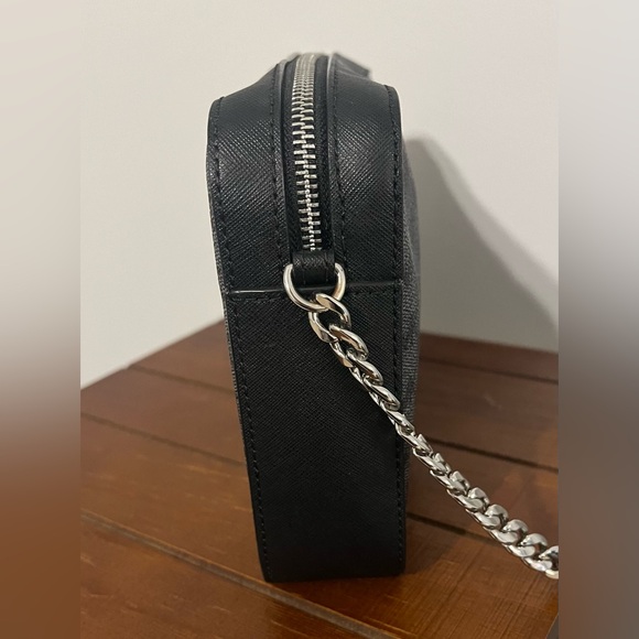 Michael Kors Black Medium Size Camera Crossbody Bag - Picture 8 of 9